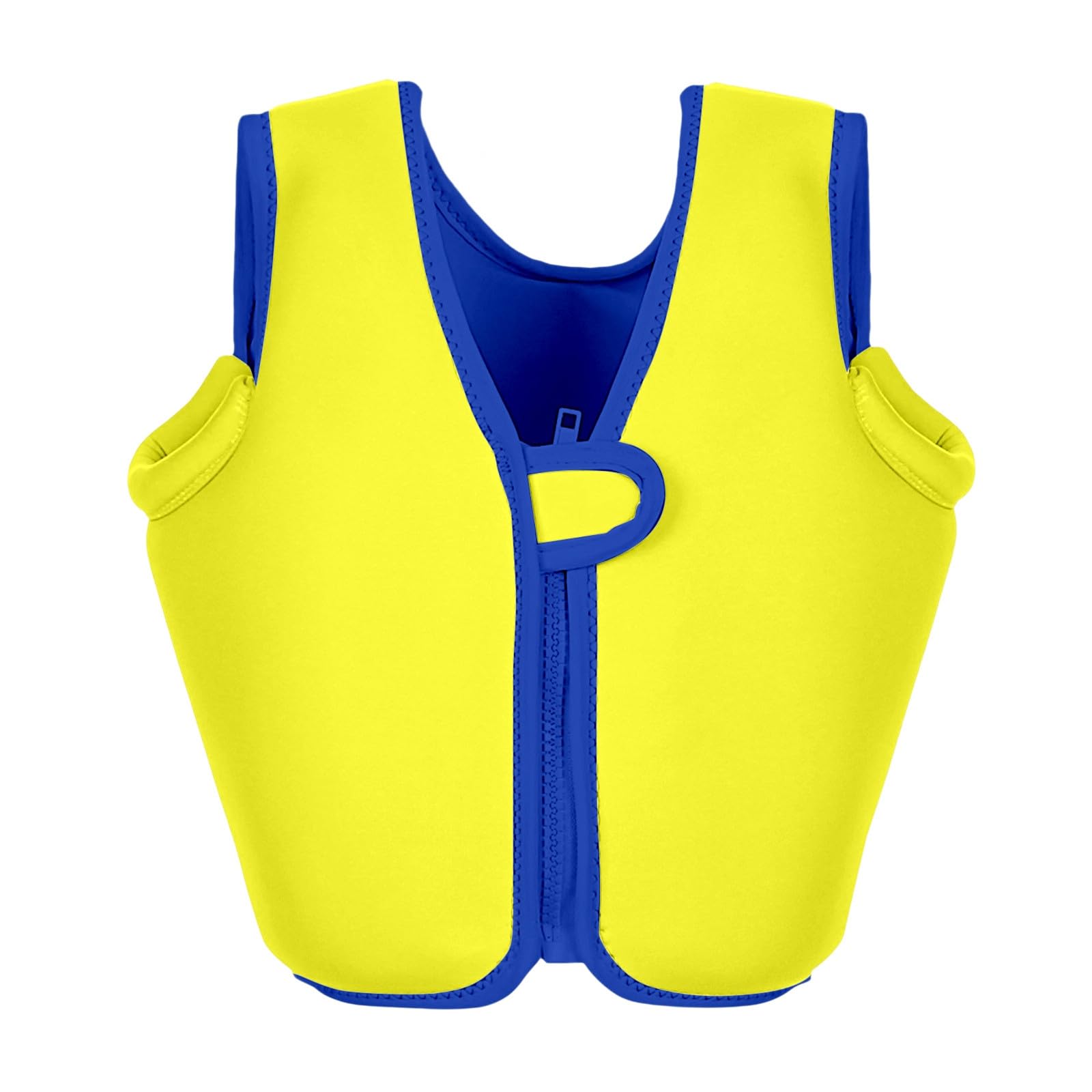 2026 Swim Vest for Kids - Kids Swim Vests with Adjustable Straps and Zipper Age 1-9,Ideal Aid for Boys, Girls, and Toddlers Swimsuits Waistcoat Yellow