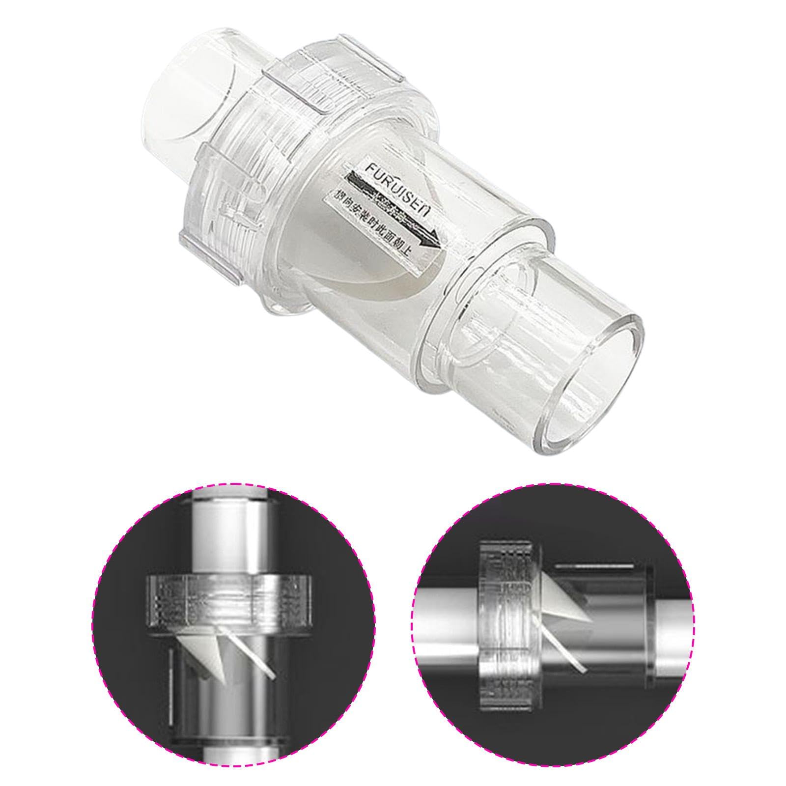 Van Anti-retour Pour Climatisation - Anti-odeurs, Anti-insectes - PVC/acier Inox - Pour Salle De Bain, Cuisine, Chambre