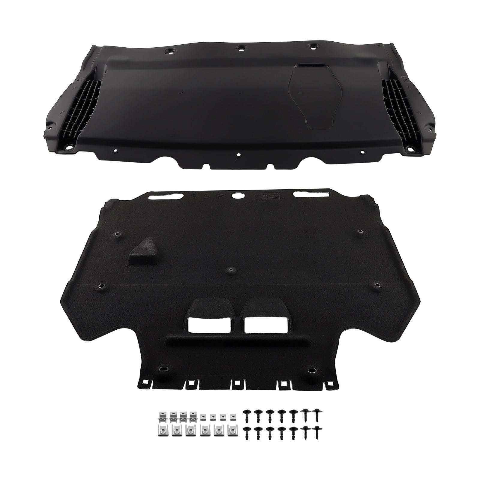 maXpeedingrods Unterfahrschutz Motorschutz Einbausatz Vorne Unten für Audi A6 C7 2010-2018 4G0863822B 4G0863822C