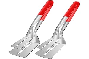 2 In One Unique Kitchen Tool: Spatula And Tongs