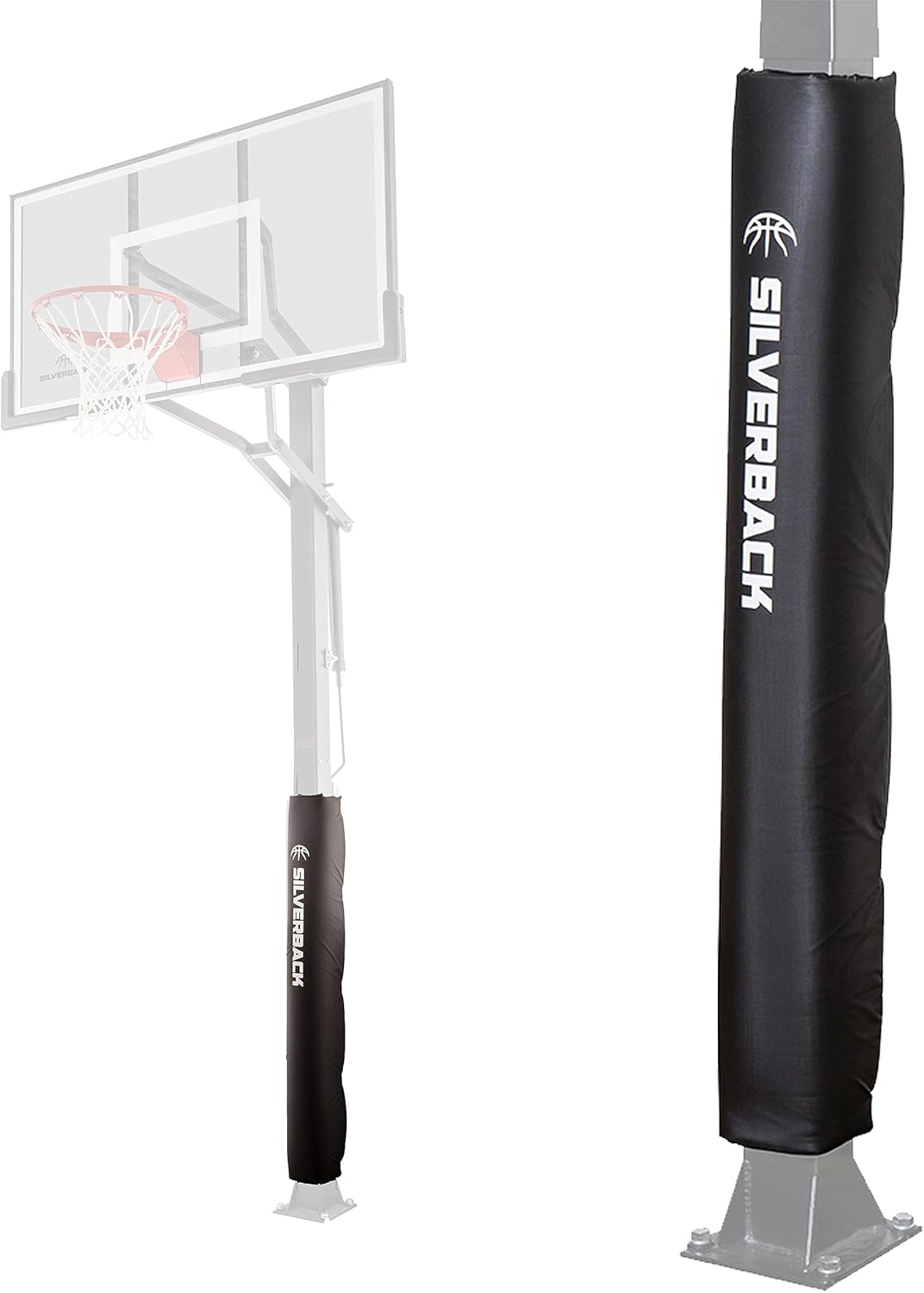 Silverback Weatherproof Basketball Pole Pad for Player Protection and Safety