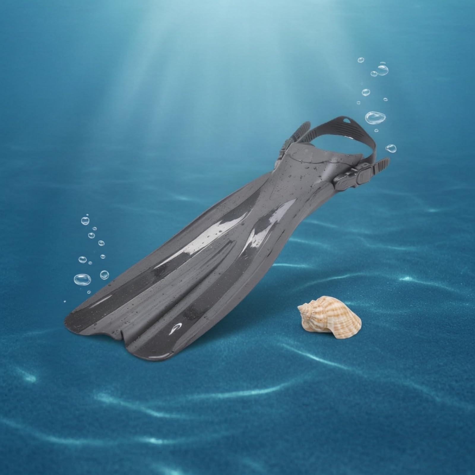predolo Aletas Talón Abierto Hidrodinámicas Aletas Largas con Correa Table Flexibles para Bañistas, Buceo