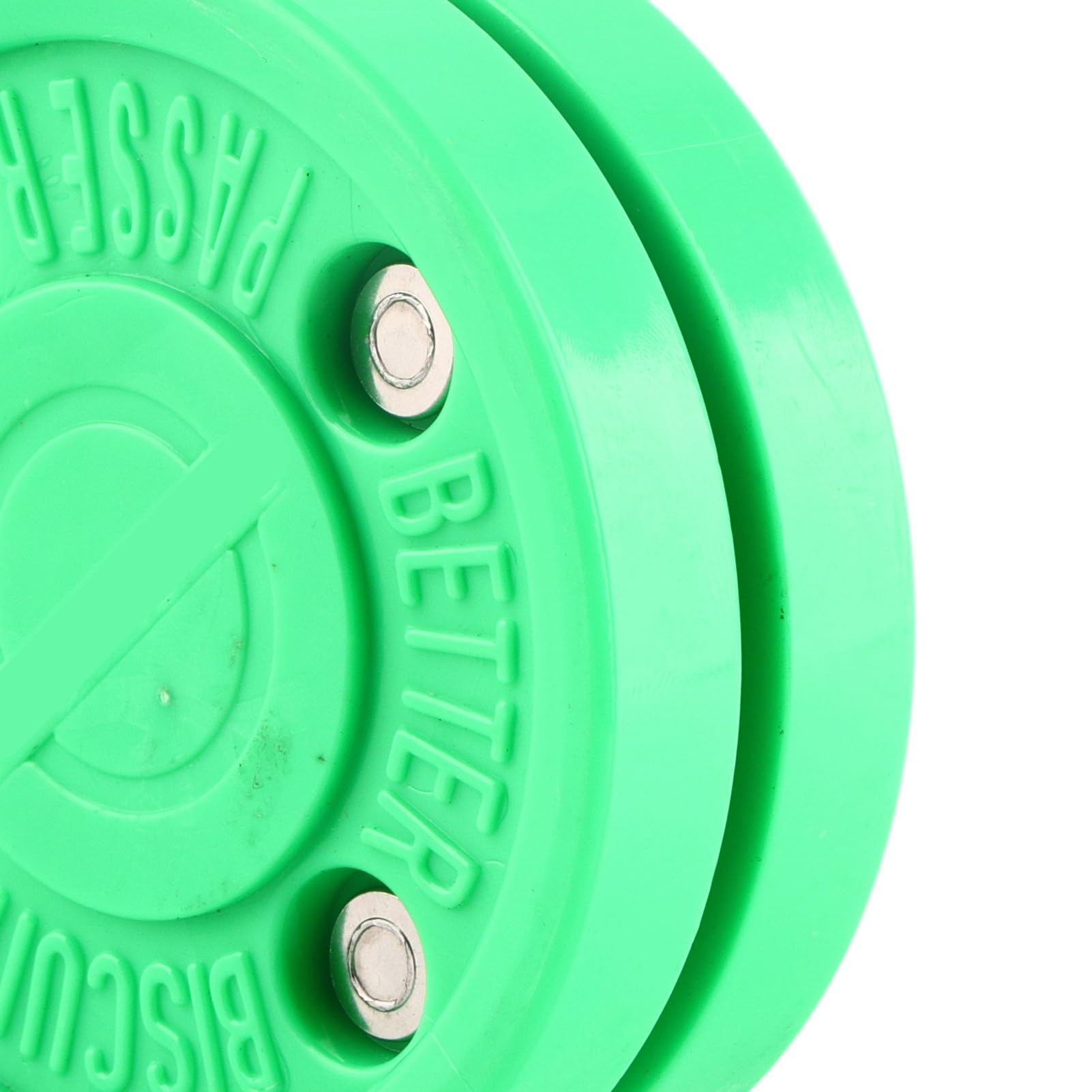Puck de Hockey lvifloaeice Polyoxyméthylène Green Gree Dary Puck for Daily Training Roulers Pating Accessoires pour Les Tables de Jeu