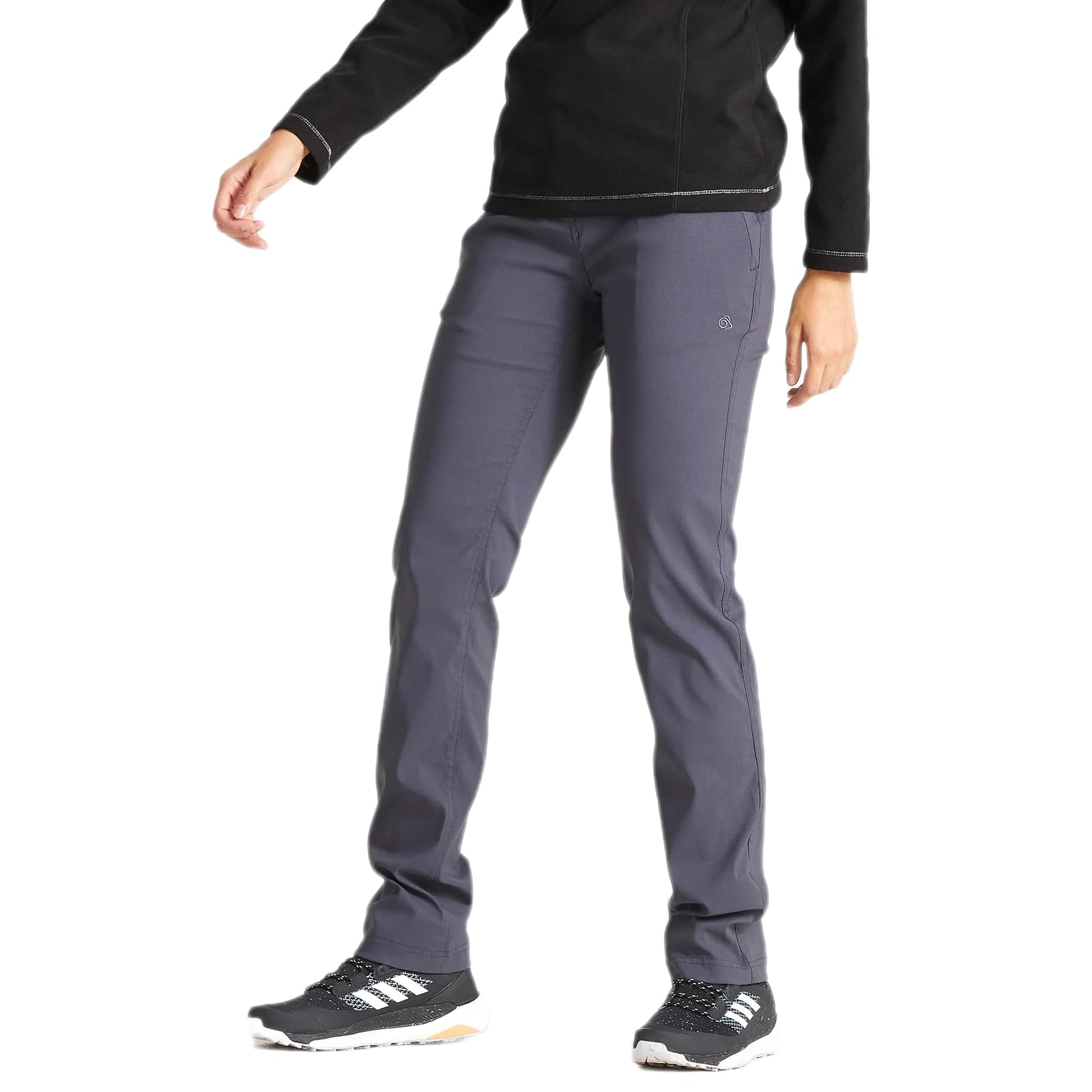 Craghoppers Womens Kiwi Pro Trousers Hiking Pants, Graphite, 14 Long EU