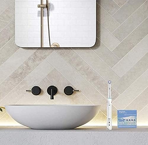 Miniatura 10 de Cabezales de cepillo de dientes de repuesto compatibles con Oral B Braun paquete de 4 cabezales de cepillo de dientes eléctricos profesionales