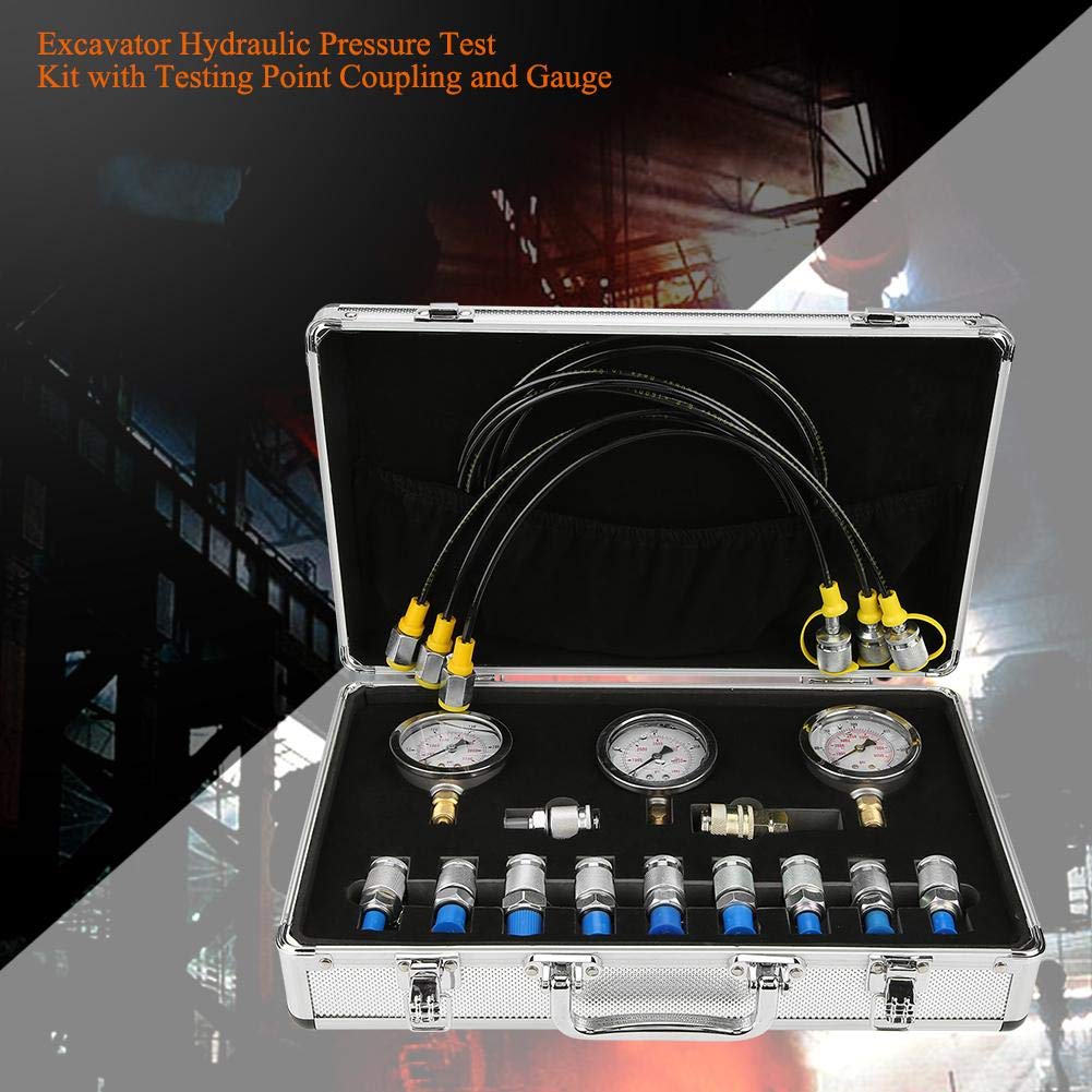 Hydraulikdruckprüfsatz Mit Kupplung – Gerätetes Produktbild-Vorschau 4