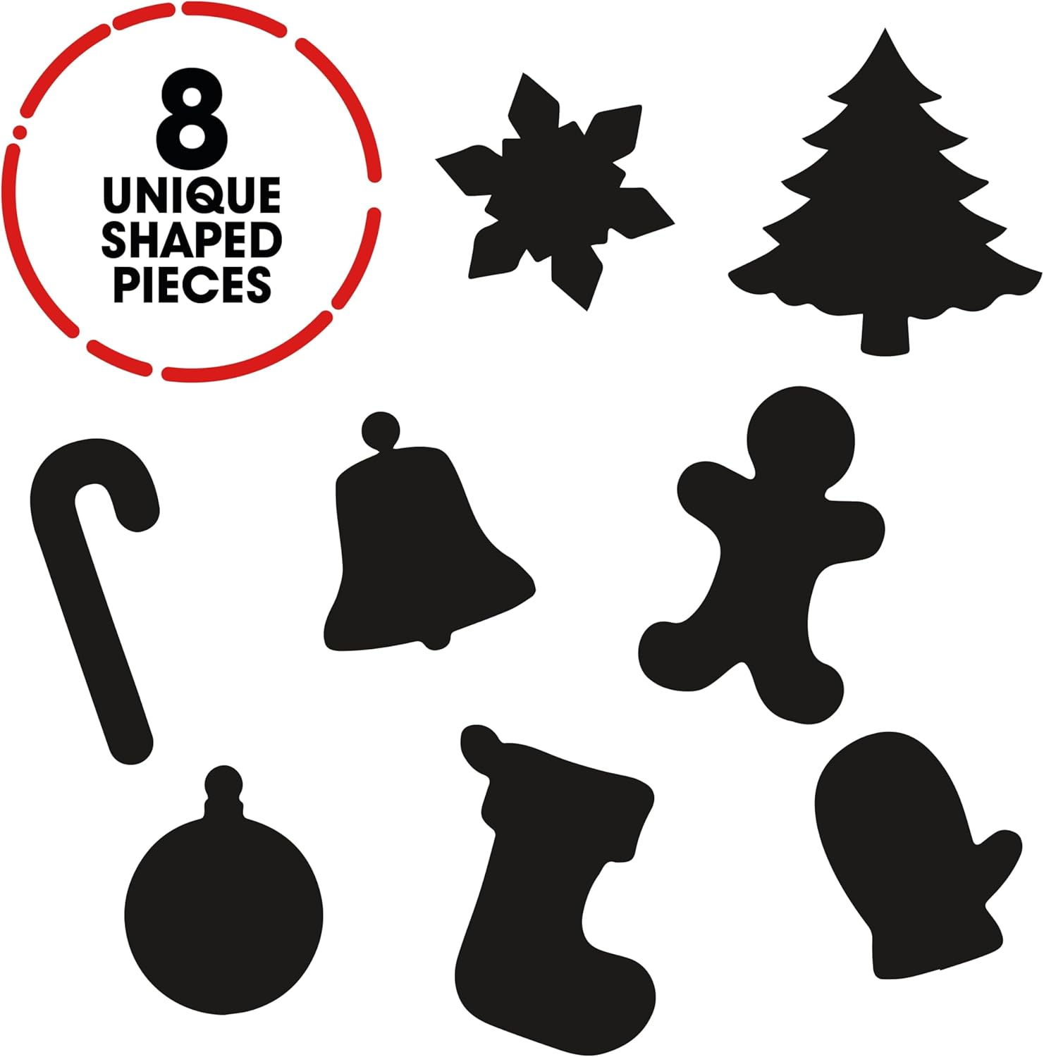 Aquarius Festivus Ugly Christmas Sweater Shaped (1000 Piece Jigsaw Puzzle) - Officially Licensed Festivus Ugly Christmas Merchandise & Collectibles - Glare Free - Precision Fit - 20x28 Inches