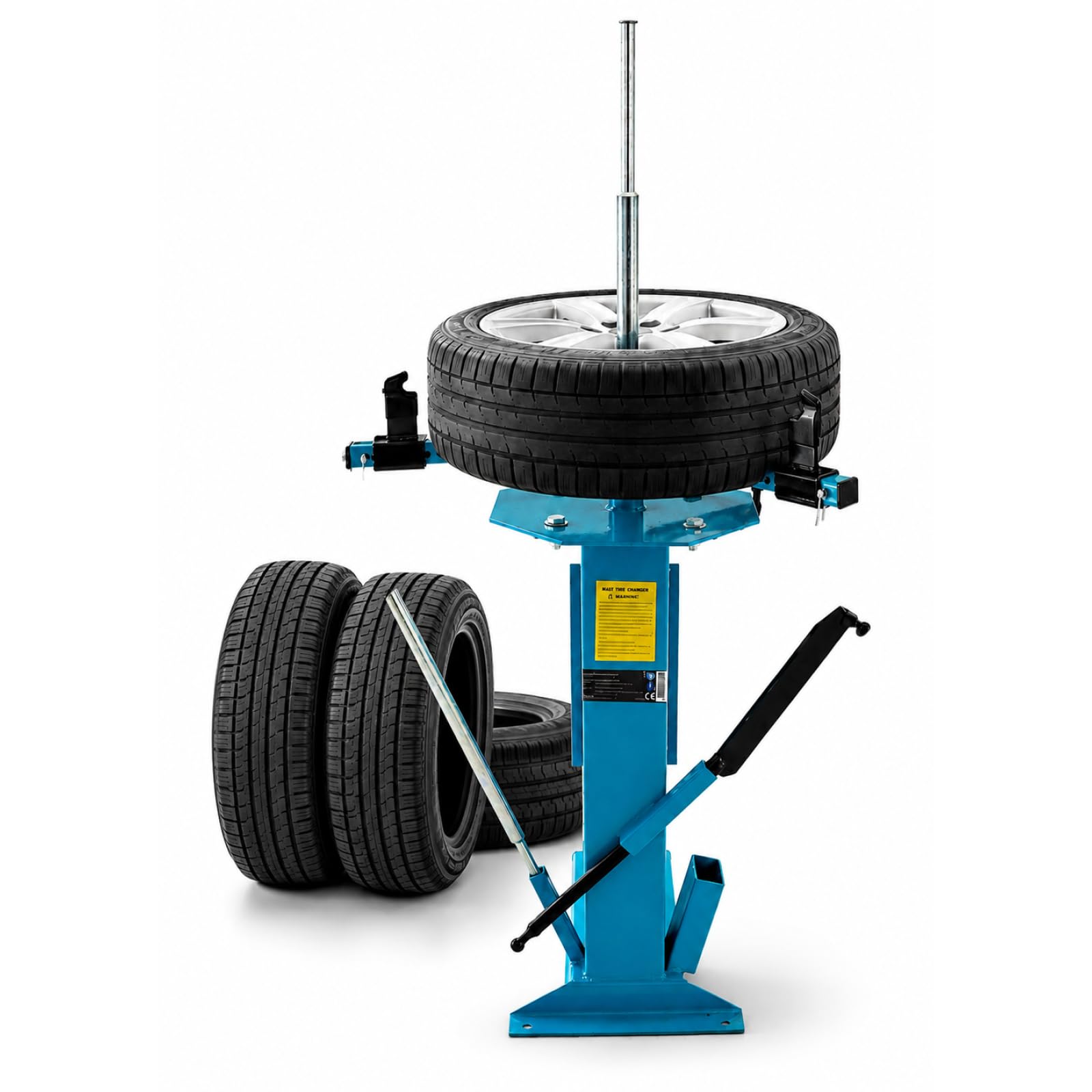 Bituxx Reifenmontiermaschine Reifenmontiergerät Montagegerät Reifenmontagegerät Reifenmontagemaschinen Motorrad PKW Anhänger von 4 bis 19 Zoll