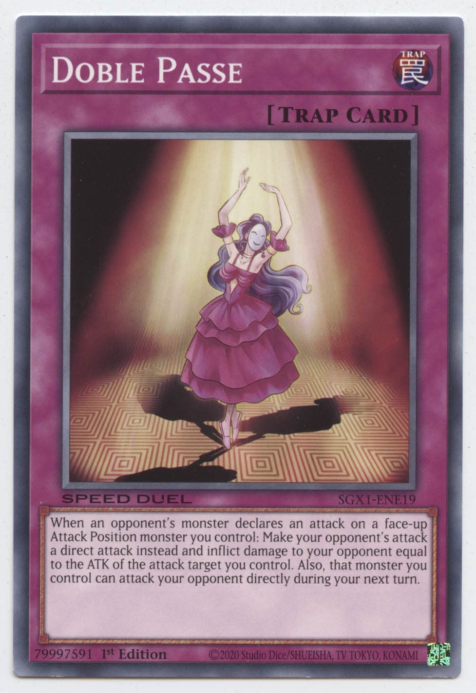 Yu-Gi-Oh! Doble Passe - SGX1-ENE19 - Common - 1st Edition