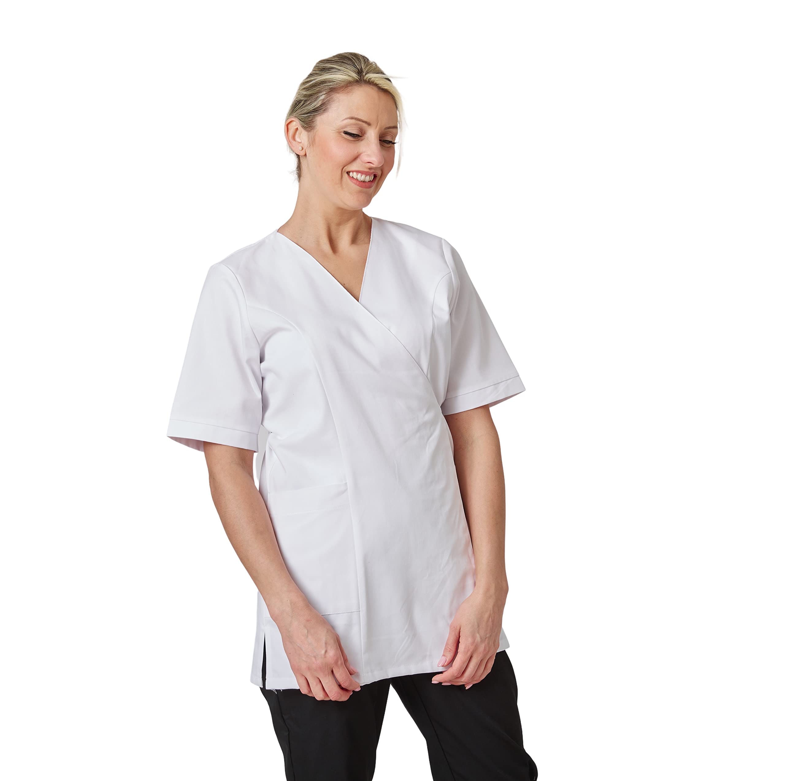 Hurry Jump Tunique Femme Medical Santé Eshtétique Coiffure Style Kimono
