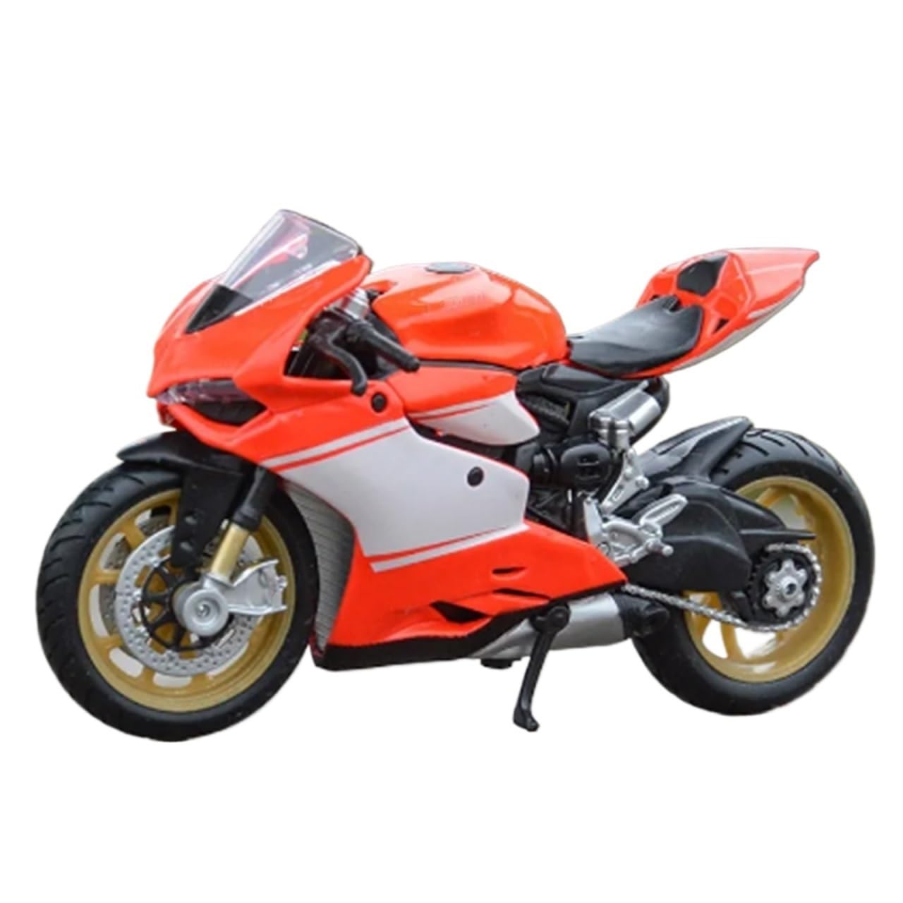 SEYXF Motorbike Toy Motorcycle Model Simulation Alloy Toy 1/18 for Ducati for Superleggra 1199(No Box)