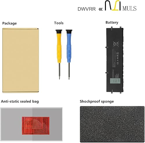 Miniatura 6 de MULS DWVRR - Batería compatible con Dell Alienware X15 R1 R2 X17 R1 R2 Series