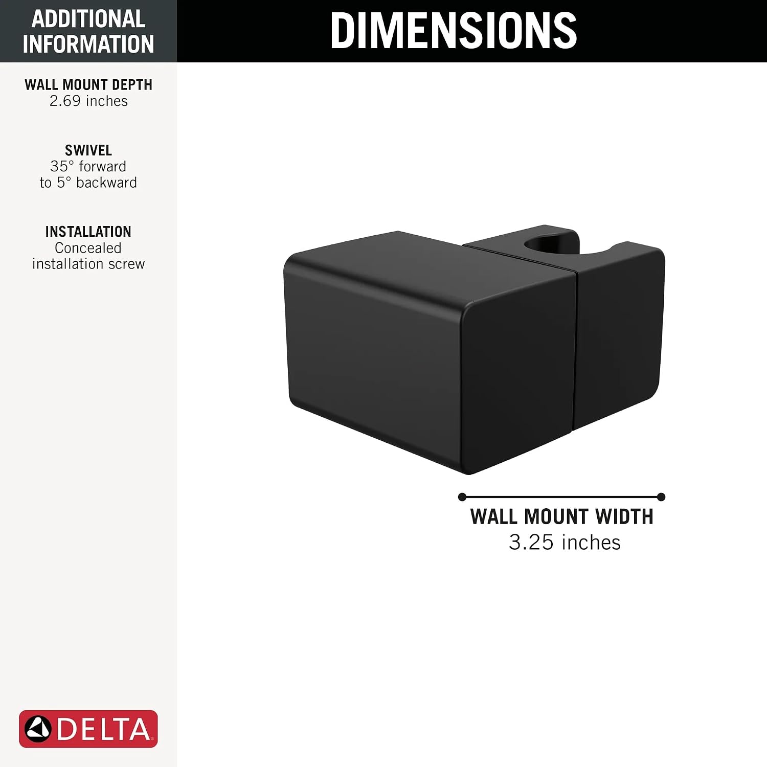 Delta Rotating Wall Mount image 2