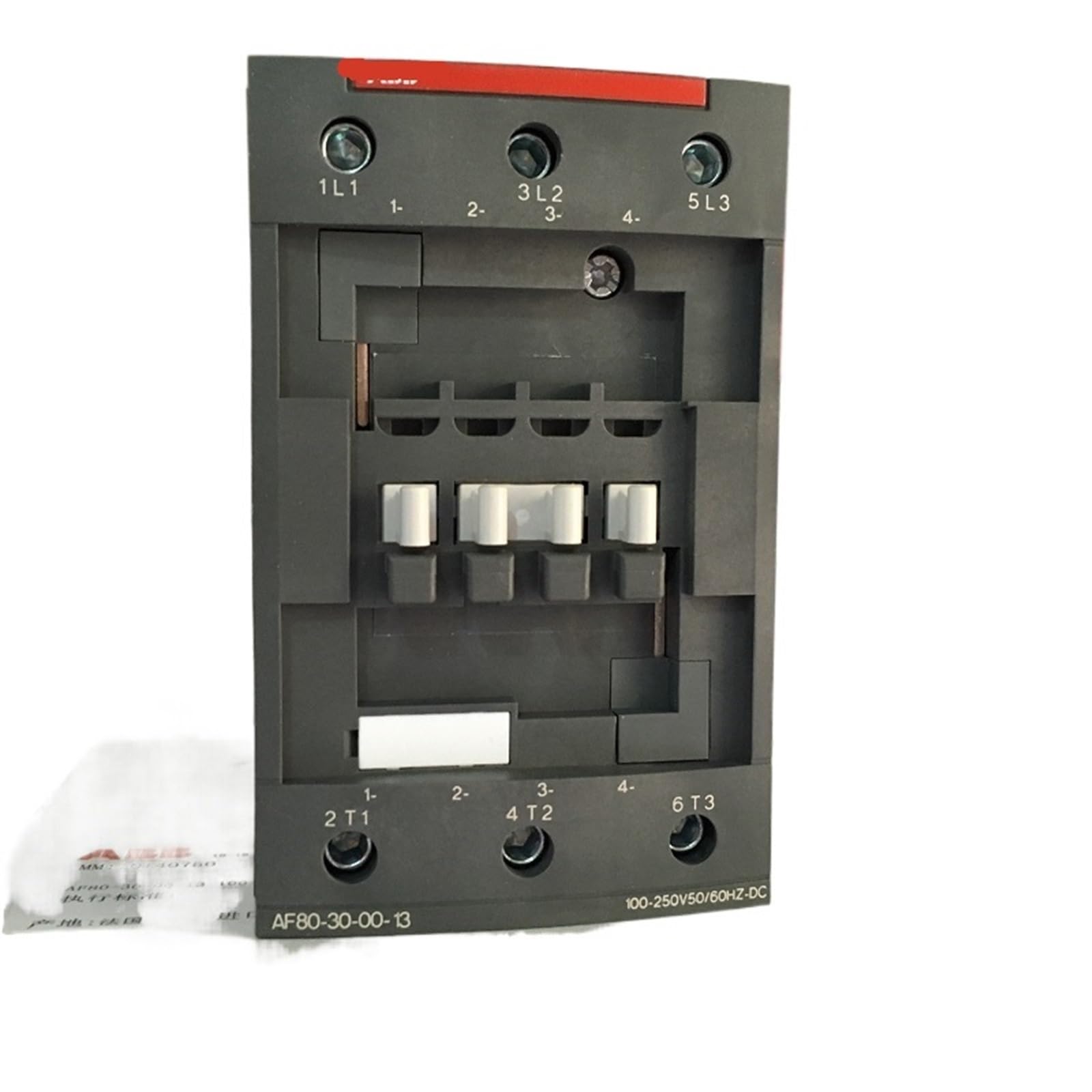 HUUOQIWY 3-ploe Contactors AC/DC 50HZ/60HZ DC 24V~500V 80A 37kw AF80-30-00-11 AF80-30-00-12 AF80-30-00-13 AF80-30-00-14 1Pcs(AF80-30-00-11)