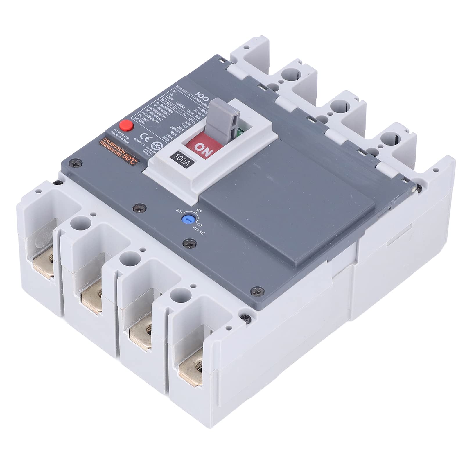 Wyłącznik 4P MCCB, zabezpieczenie przed zwarciem, zabezpieczenie przed przeciążeniem energii elektrycznej