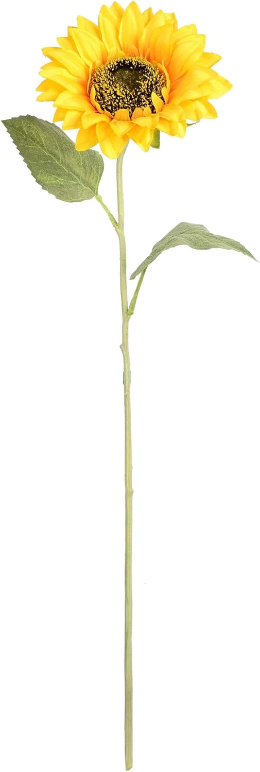 Vickerman 56" Artificial Yellow Sunflower Stem