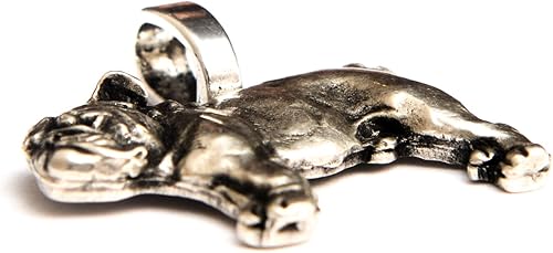 Miniatura 3 de Art-Dog Colección Colgante de perro  Joyas de razas de perro  Collar de perro hecho a mano con base ZnAl y revestimiento plateado  Collares de perro