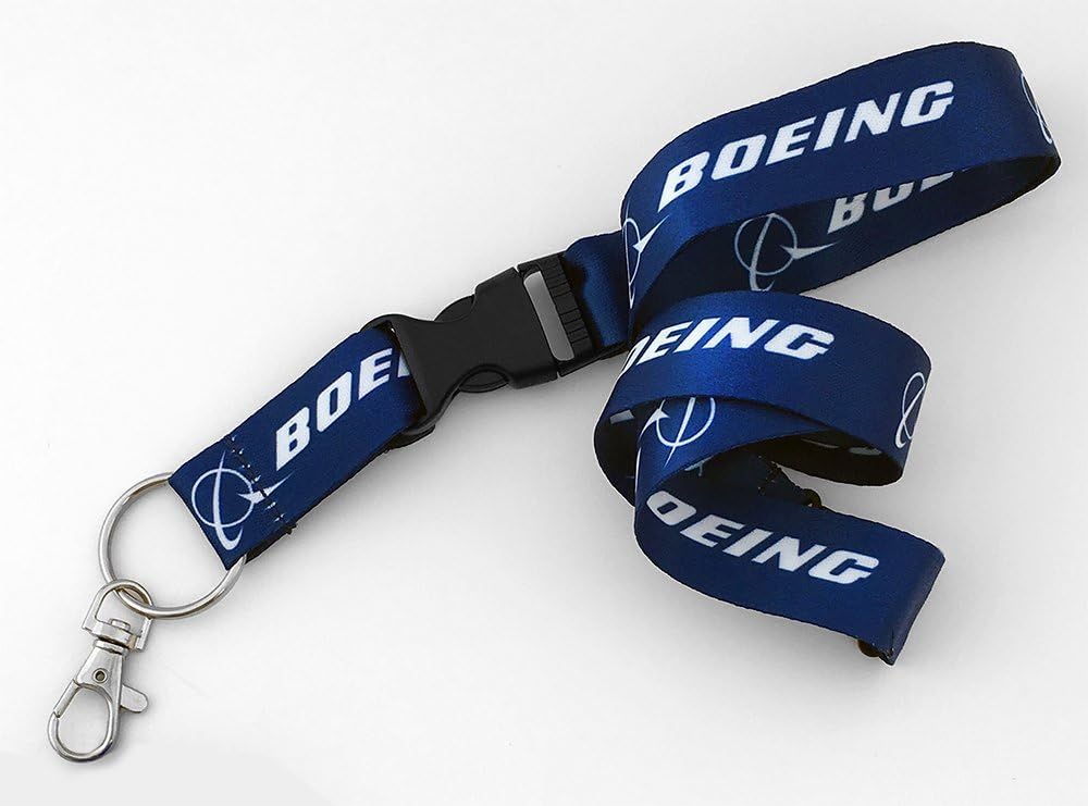 Boeing Logo Dye Sublimation Lanyard