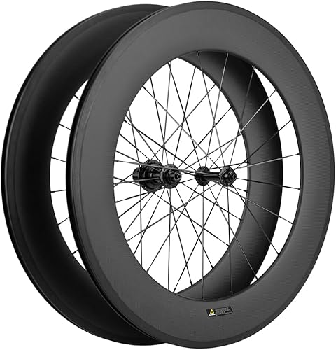 Ruedas de carbono 700c acabado mate Clincher Road Wheelset 700C 88MM freno de llanta