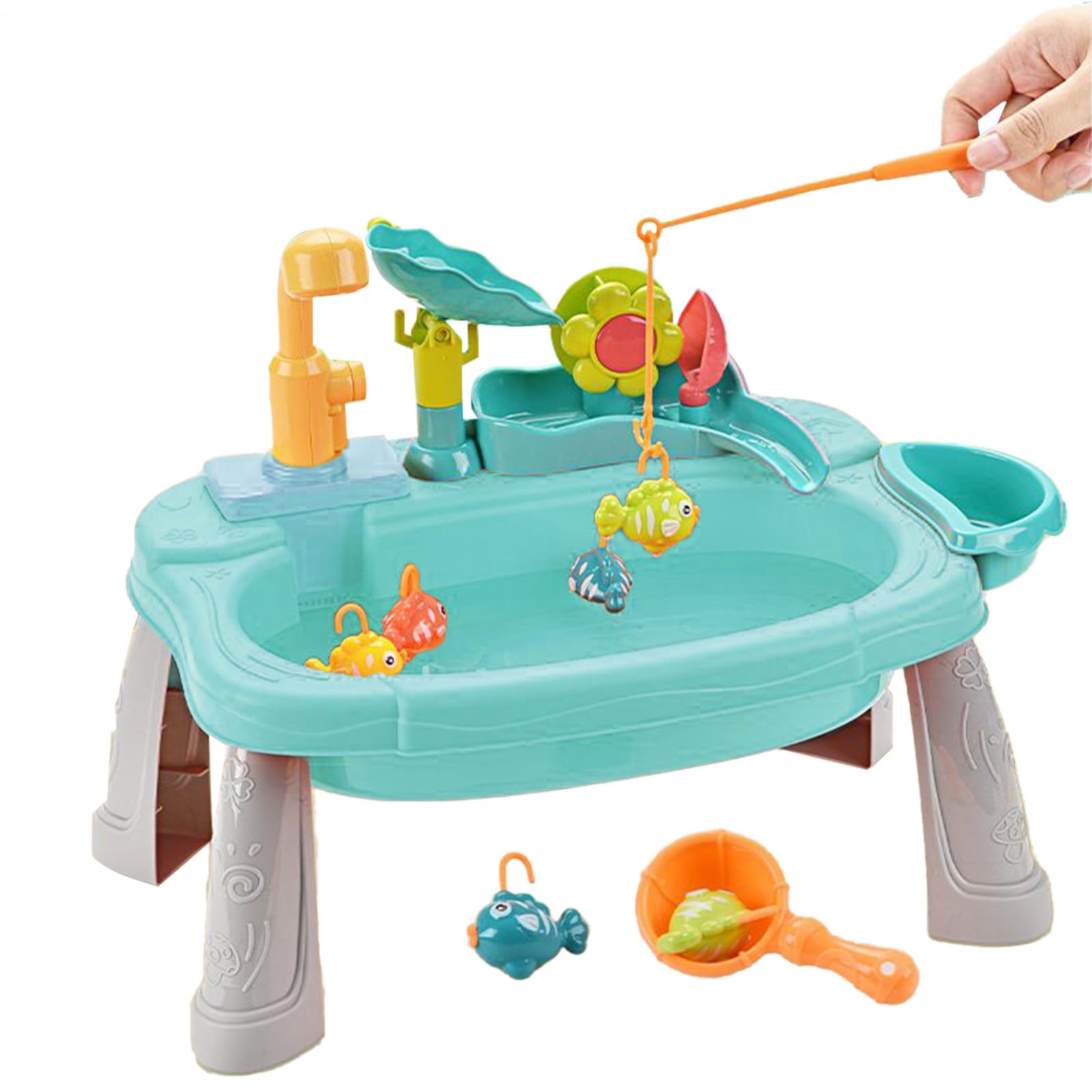 Set Di Giocattolo Cucina Lavastoviglie, Piscina Galleggiante