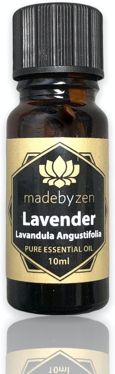 MADE BY ZENLavender Essential Oil | 100% Pure Essential Oil for Diffusers | Perfect for at Home Aromatheraphy Fragrances