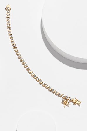 Morgan & Paige チャームブレスレット ダイヤモンドアクセント Sリンクチェーン ダイヤモンドテニスブレスレット エンジェルブレスレット 女性用