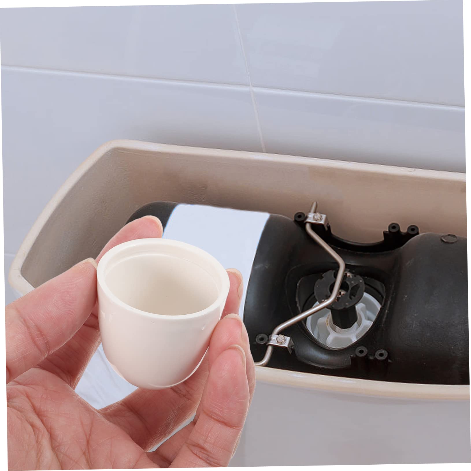 jojofuny 2sätze Toilettenbodenbolzen Und Dichtungen Universelles Toilettenzubehör Sicheren Befestigung Und Verbindung Von Spülkasten Und Boden Hochwertiger Und Installieren Und Langlebig