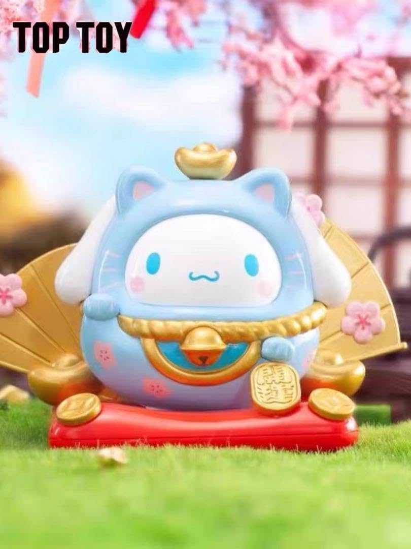 海外限定品　招き猫だるま　TOPTOY トップトイ サンリオ Amazon.co.jp: TOP TOY x 達磨 招き猫 あけまして シリーズ アソート