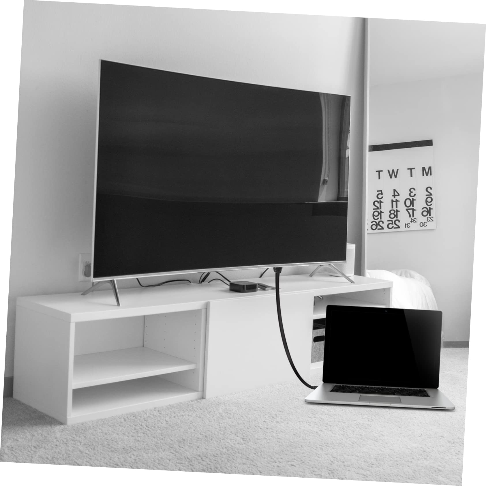 Holibanna Din Pin to Audio Adapter Cable Midi Female to Male Connector for VCR Durable Converter Thick Cable for Enhanced Sound Quality and Reliable Connection