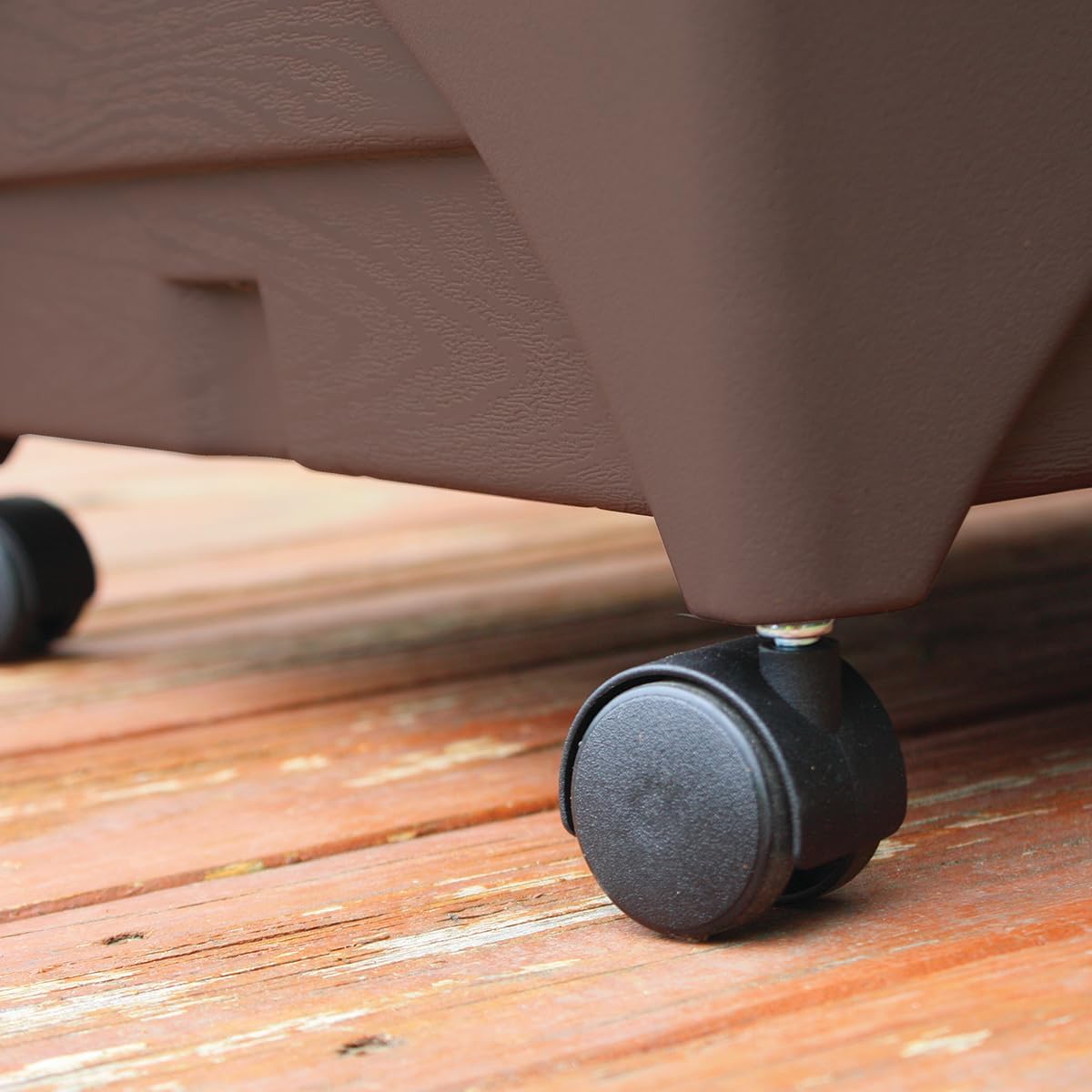 Emsco Group 2345 City Raised Bed Grow Box – Self Watering and Improved Aeration – Mobile Unit with Casters-Brown Picker