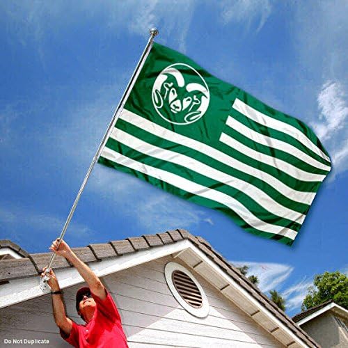 Colorado State Rams Stars and Stripes Nation Flag - Image 2