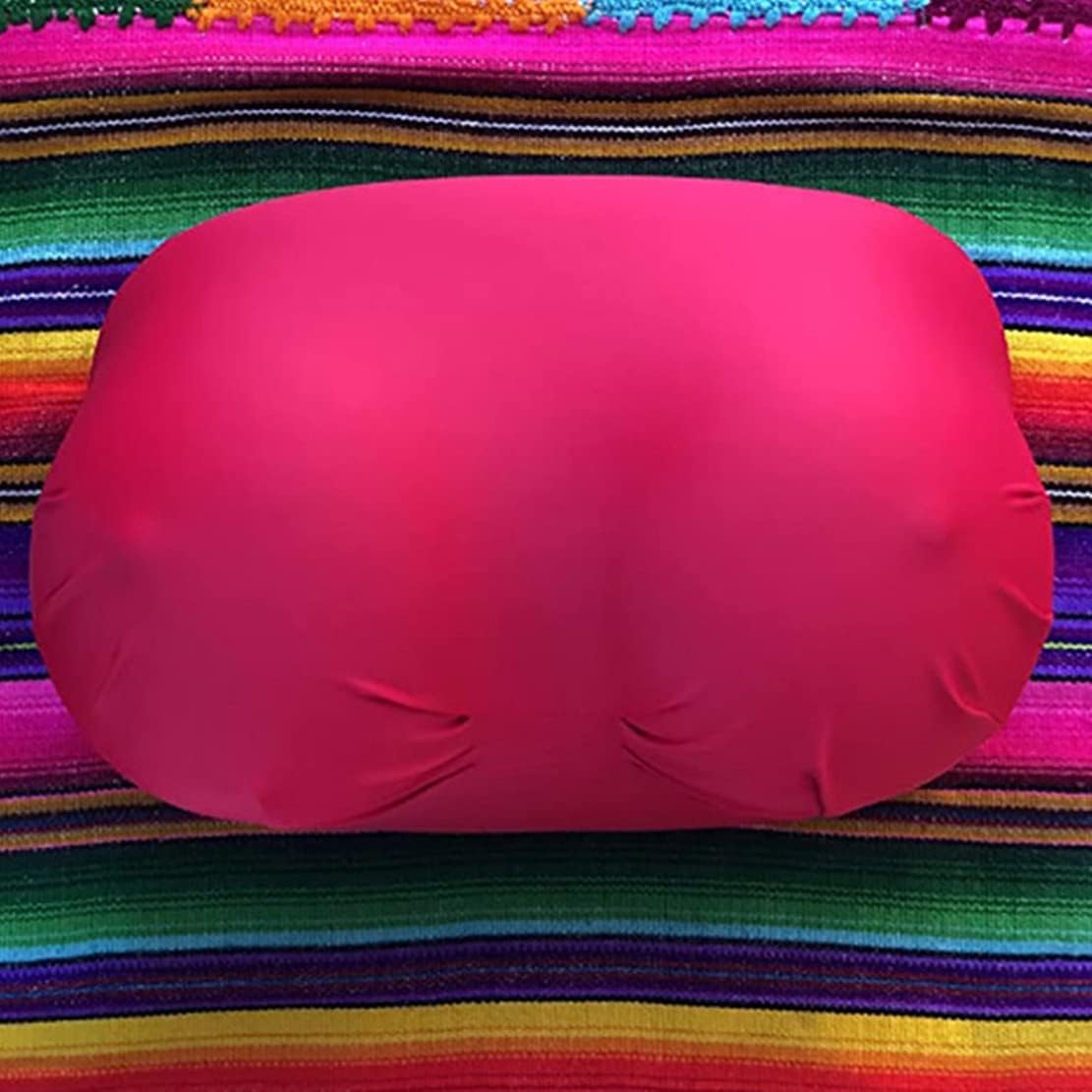 おっぱい胸枕クッション メモリーフォーム ソフトメモリーフォームの睡眠枕 雑貨 人間工学に基づいた 抱き枕 携帯枕 旅行枕 自宅勤務