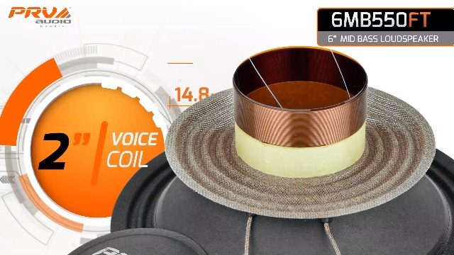 Amazon.com: PRV AUDIO 6.5 Inch Midbass Speaker 6MB550FT 8 Ohm