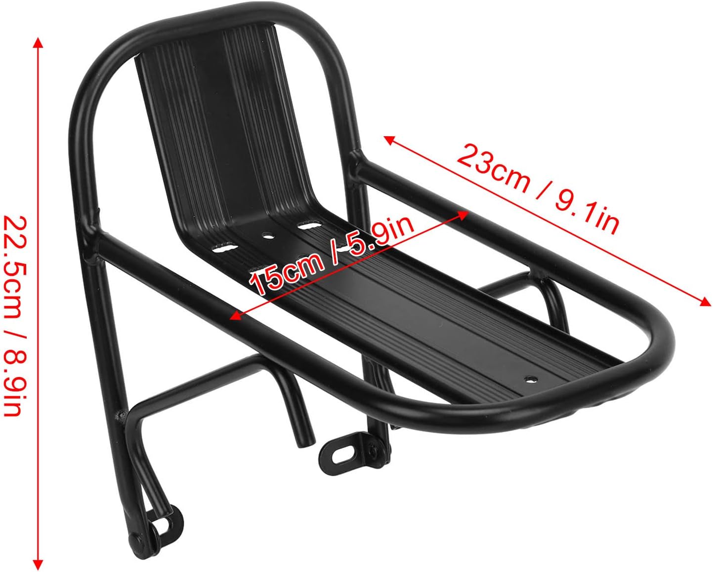 Bicycle Rack Moutain Bike Bicycle Front Rack, Bike Front Rack Aluminum Alloy Luggage Carrier Racks Mountain Bike Front Luggage Rack for Cycling