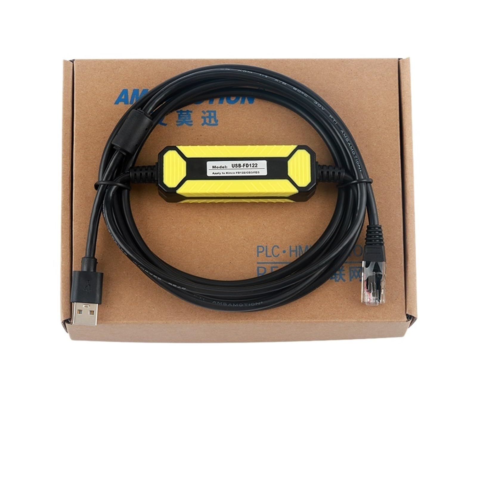 USB-FD122 for Eview ET050 ET070 FD122 Servo Driver USB a RJ45 Cavo di debug Dirver Programmazione Linea di download dei dati