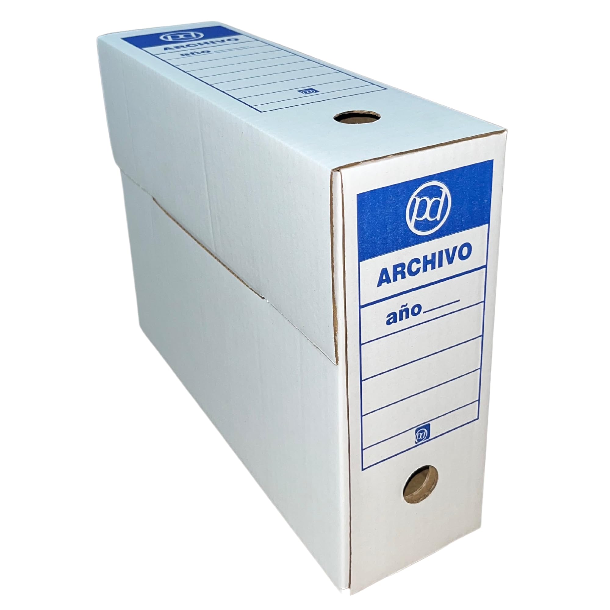 Papeles Distrimar Caja archivo definitivo tamaño folio 350x255x100 mm (50 unidades)