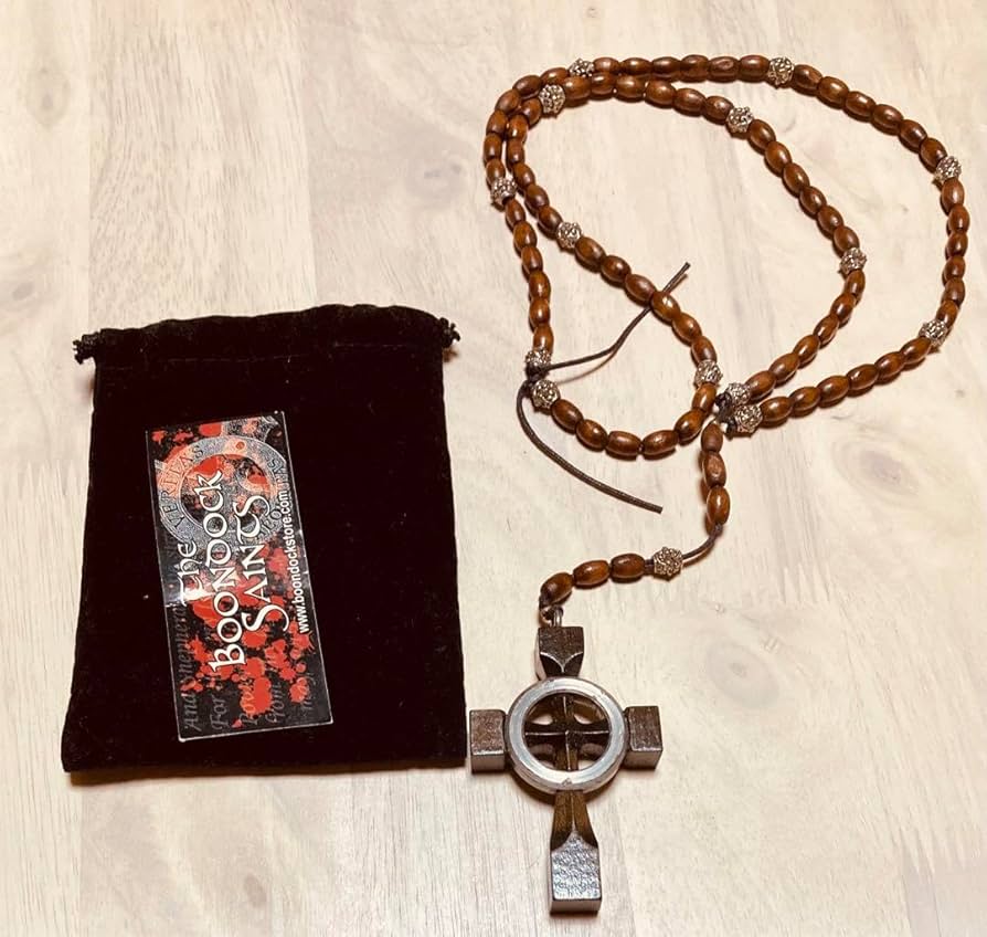 希少入手困難 80's　VACICANO アンティーク ロザリオ Amazon.co.jp: 映画 処刑人 ハリウッド公式品ミニロザリオ