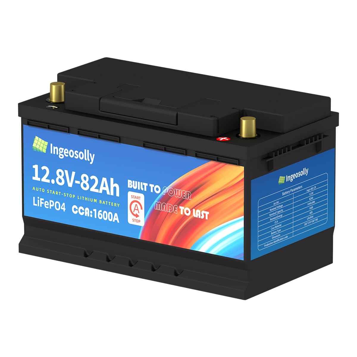 Ingeosolly 12V 82Ah