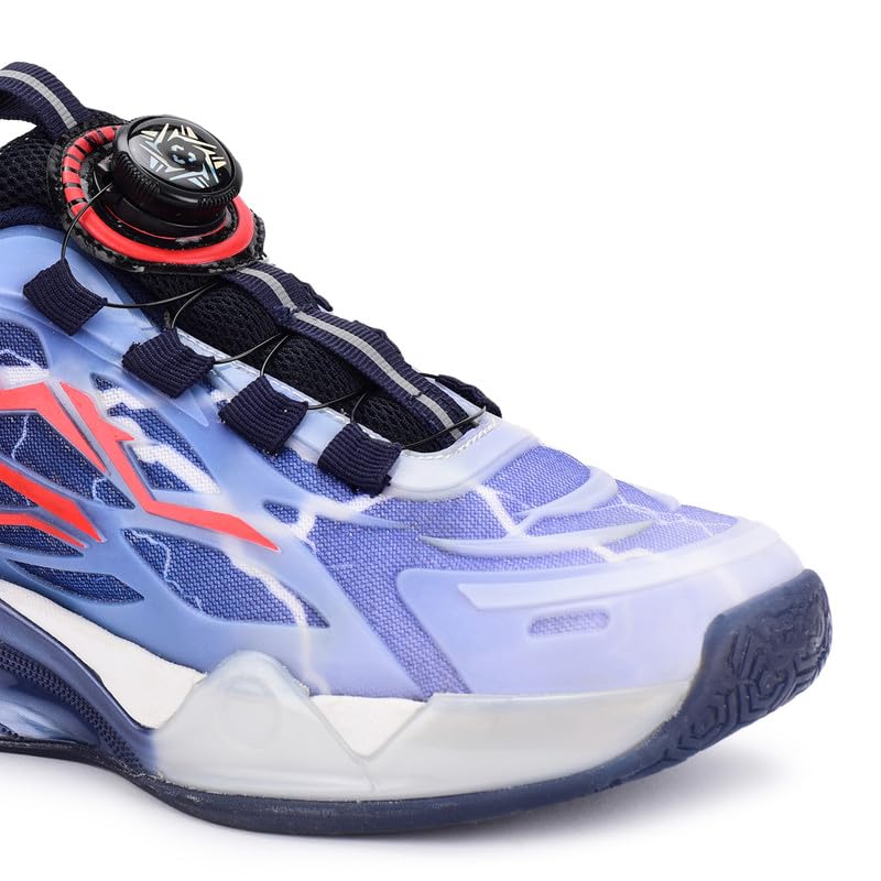 Image of G&D Storm Unisex Kids Shoes with Soft Sole | Rotary Convenience Lock | Air Mesh Upper Breathable, Lightweight | Comfortable & Durable Stylish Indoor & Outdoor| Soft EVA Sports Shoes