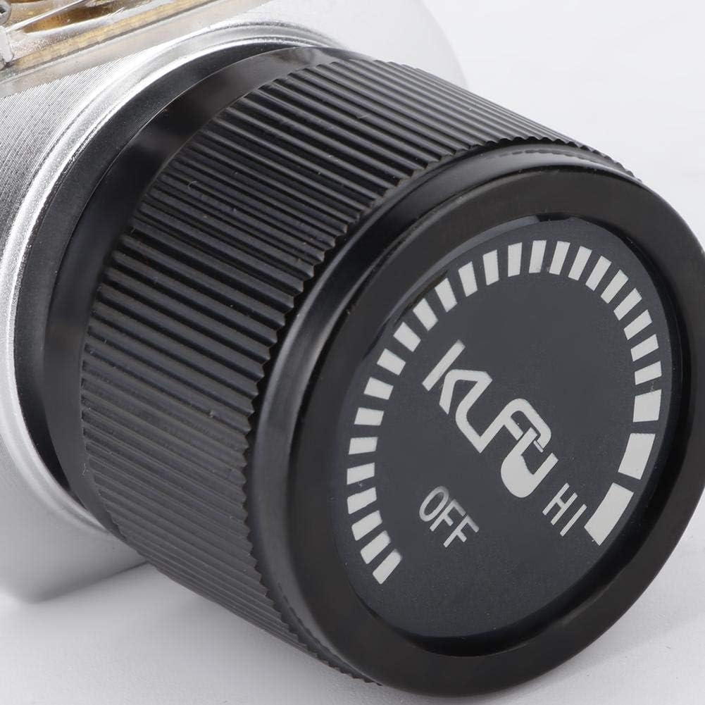 AUNMAS Mini CO2 Gas Regulator Carbonation Soda Water Pressure Reducing PipeThread Valve Adapter Homebrew DIY Accessory for Home