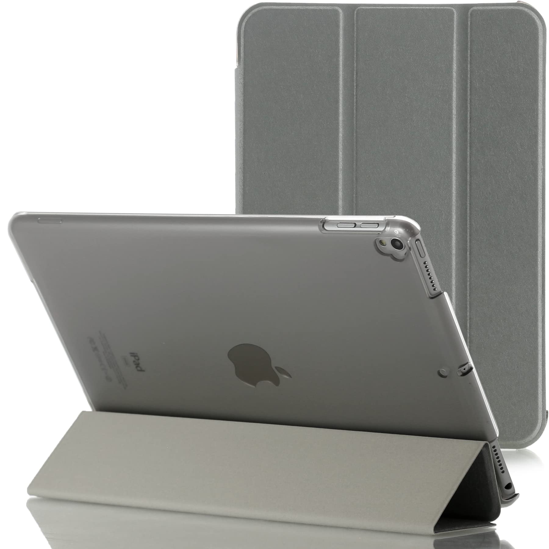 Smart Case For Apple iPad 10.2 9th Generation (2021) 8th Generation (2020) 7th Generation (2019) Smart Magnetic Stand Cover (Silver)