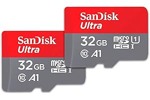 SanDisk Ultra 32GB microSDHC Memory Card (2-Pack)