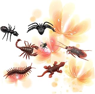 Toyvian 70 Pçs Réptil Rastejando Brinquedos De Brinquedo Brincadeira Animal Falso Brinquedo Animal Falso Silagem Animal Artificial Brinquedo Brincadeira Halloween Brincadeira Gecko