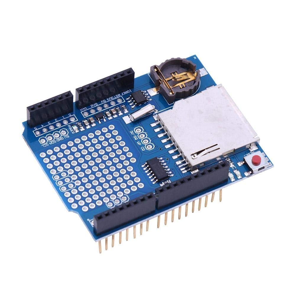 DollaTek Registratore Data Logger Modulo Shield XD-204 per Arduino Uno SD Card Professional