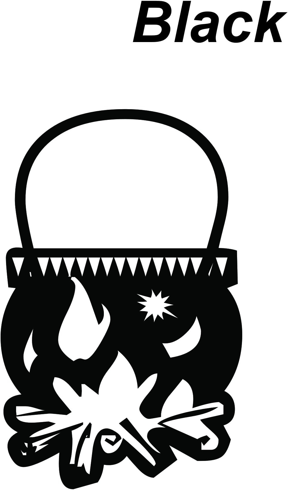 Black Seal Cutting|Kiln|Cauldron|Kama|Stove|Pot|Pan|Firewood|Flame
