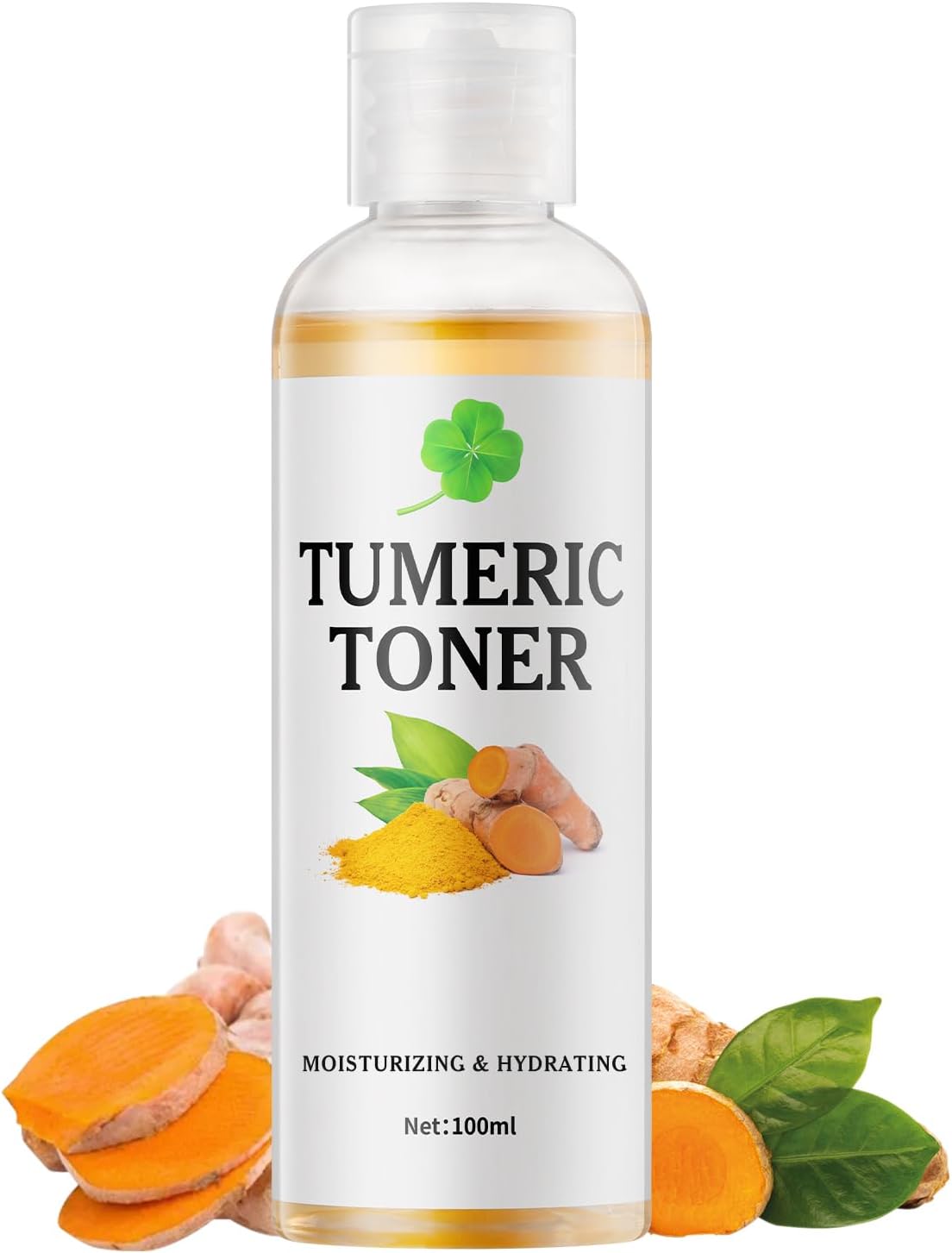 Turmeric Face Toner Skin Care, Hydrating Face Toner for Fine Lines, Daily Moisturizing, Exfoliating Facial Toner for All Skin Types, 100ml