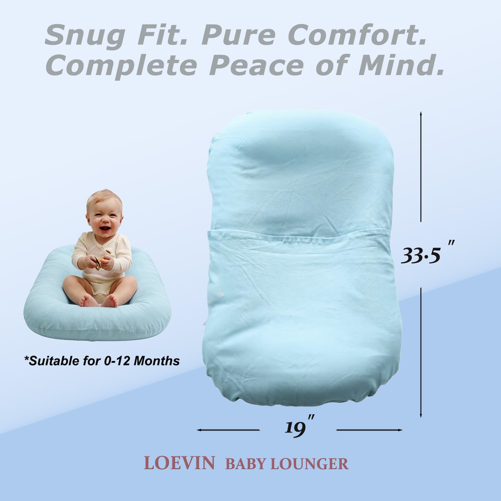 Baby Snuggle Cosleep Lounger 19