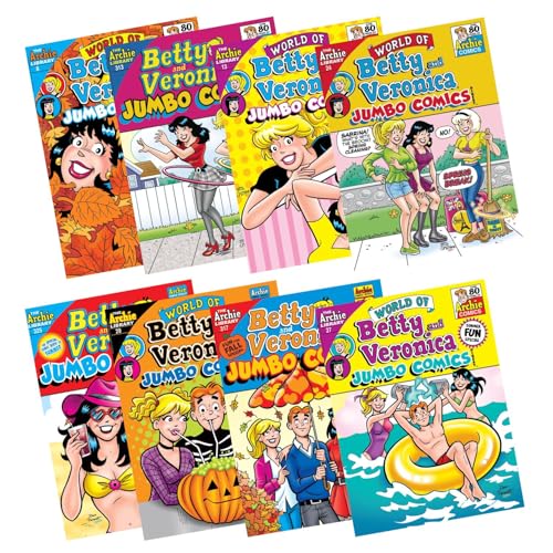 Archie Comics Digest Value Gift Packs (Betty & Veronica 8-Pack)