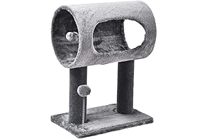 Cat Craft Elevated Cat Tunnel Tree with Scratchers