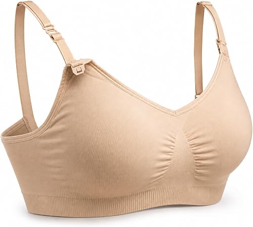 BabyWombWorld Seamless Hands Free Breast Pump Bra (Small)